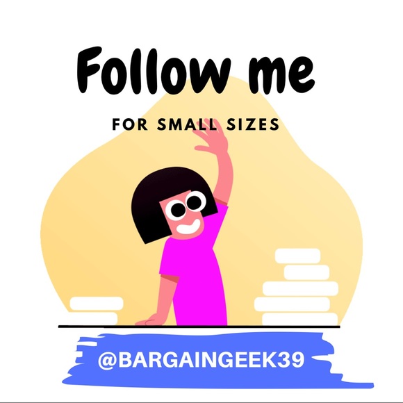 Bookmark my closet for small sizes.